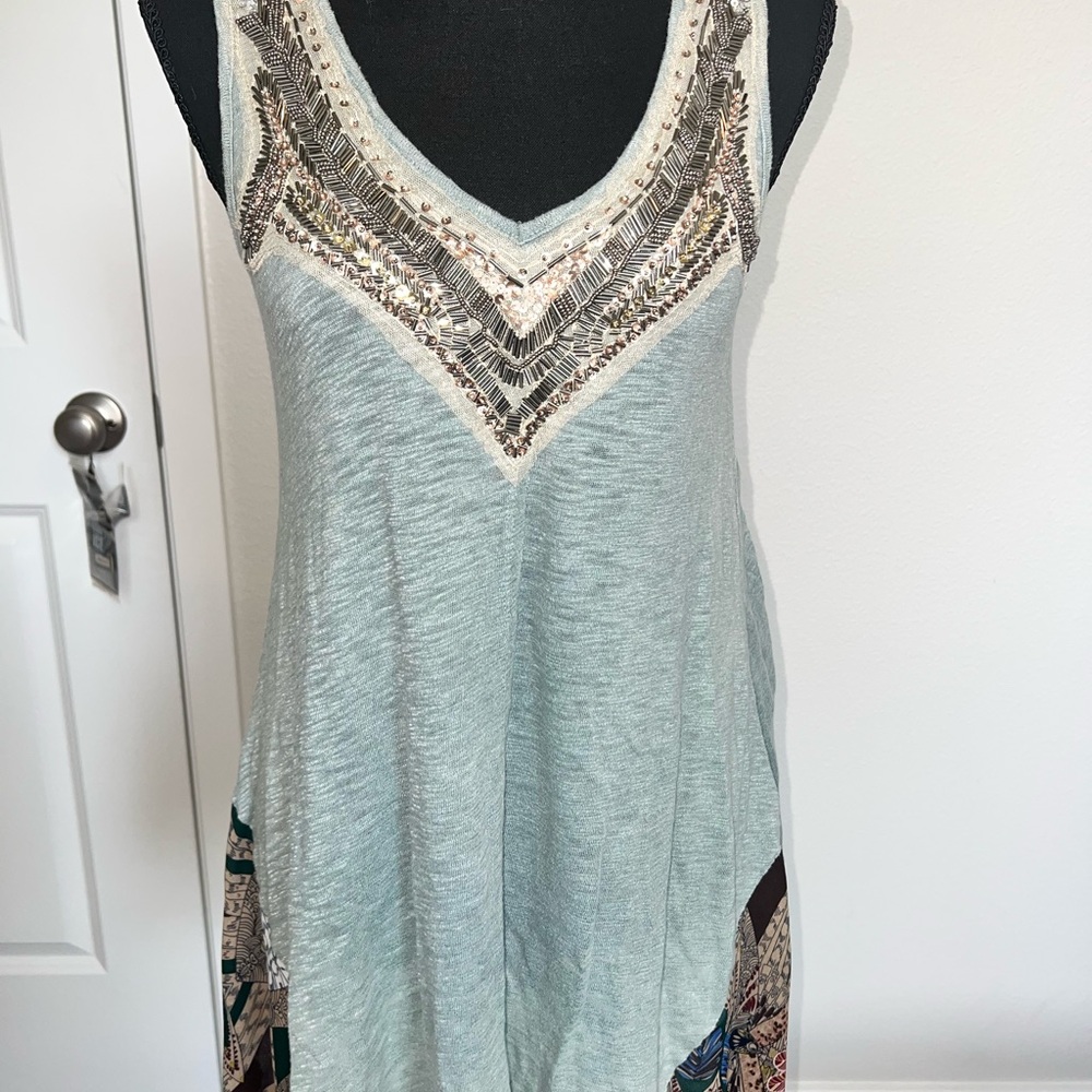 Boho Chic Buckle Tank Top | Women’s XS but fits like S